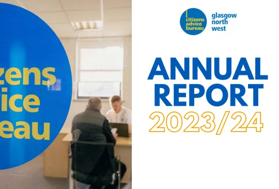 screenshot of the annual report 2023/24 pdf